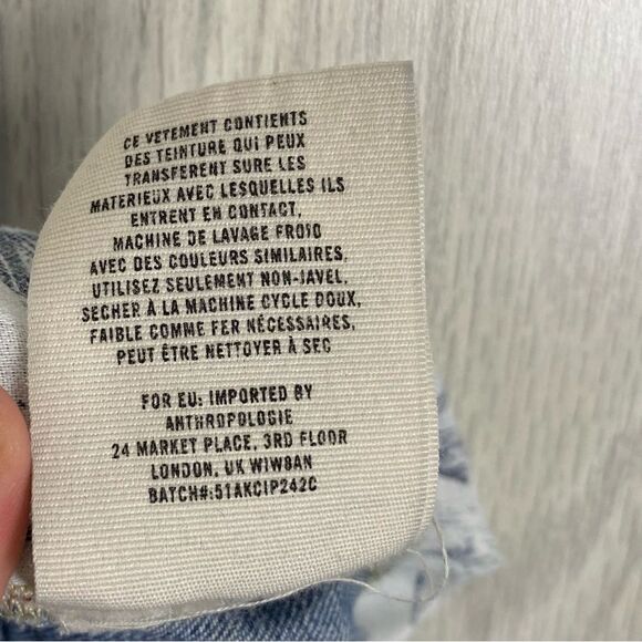 Pilcro & The Letterpress | Stet Fit Denim Shorts Size 29 - Picture 8 of 8